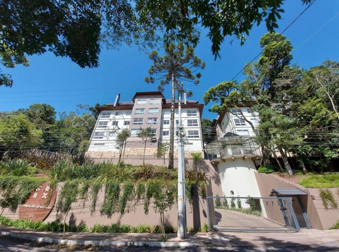 Ferienwohnung Jardins De Gramado 305 A - Apto Junto Ao Centro De Gramado Exterior foto